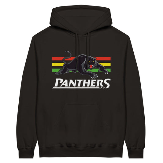 Penrith Panthers Vintage Hoodie Graphic Tee Australia Online Black / S