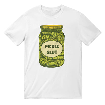 Pickle Slut T-SHIRT Graphic Tee Australia Online White / S