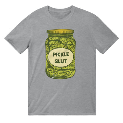 Pickle Slut T-SHIRT Graphic Tee Australia Online Sports Grey / S