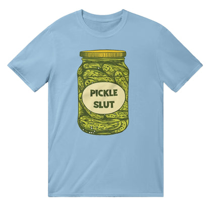Pickle Slut T-SHIRT Graphic Tee Australia Online Light Blue / S