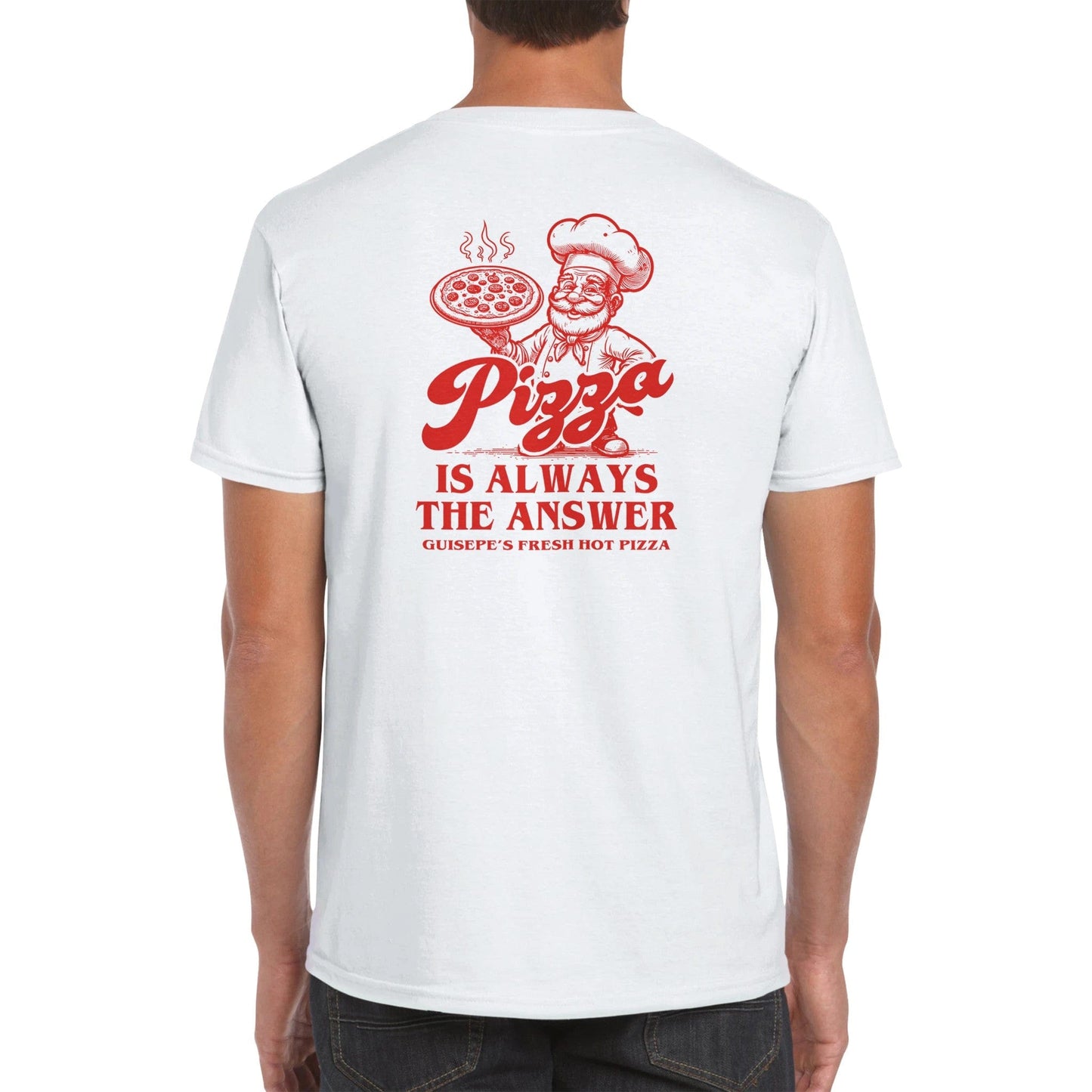 Pizza Is Always The Answer T-Shirt Graphic Tee Australia Online