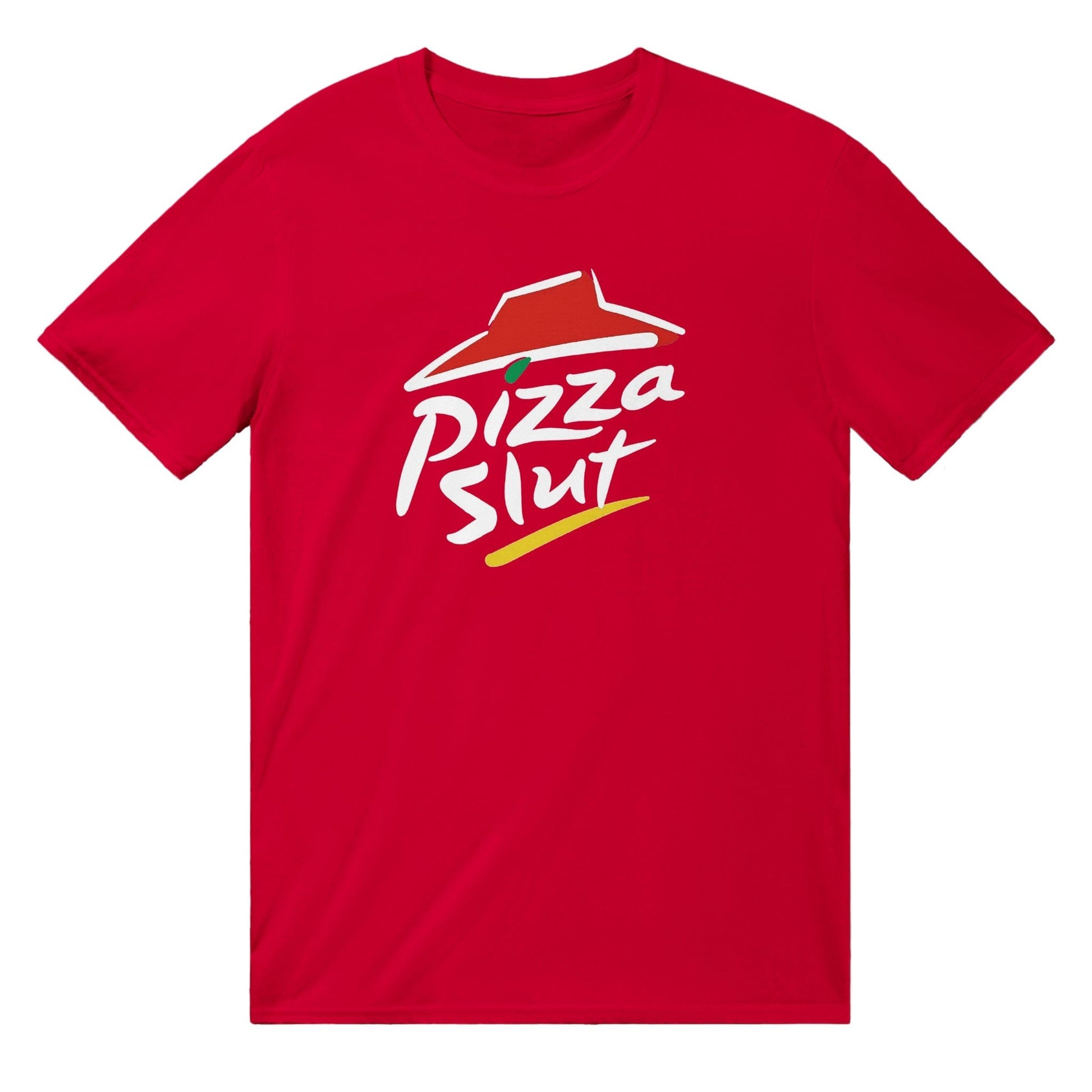 Pizza Slut T-shirt Australia Online Color Red / S