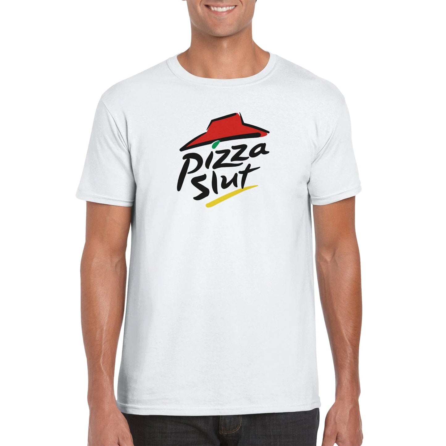 Pizza Slut T-shirt Australia Online Color