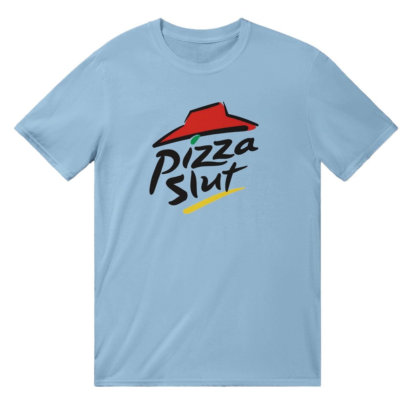 Pizza Slut T-shirt Australia Online Color Light Blue / S