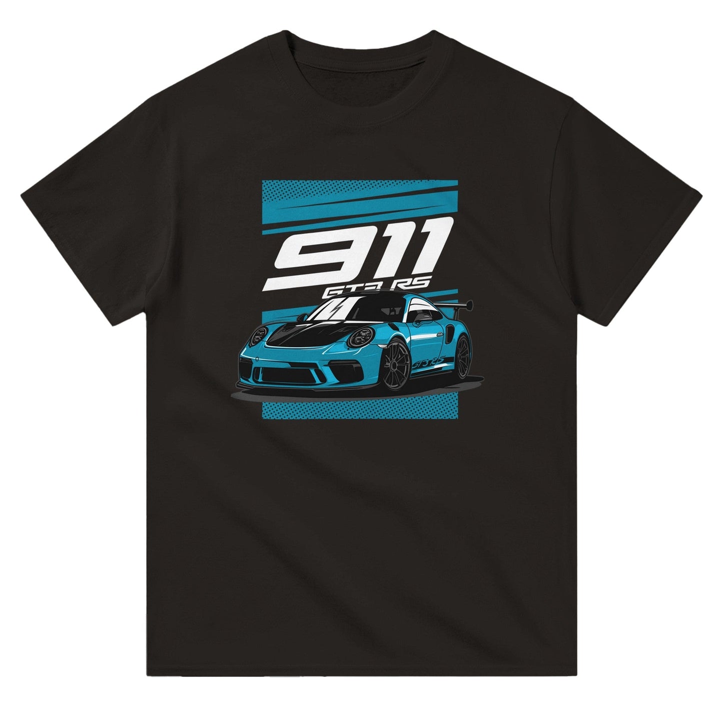 Porshe 911 GT3 T-shirt Australia Online Color Black / S