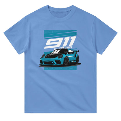 Porshe 911 GT3 T-shirt Australia Online Color Carolina Blue / S