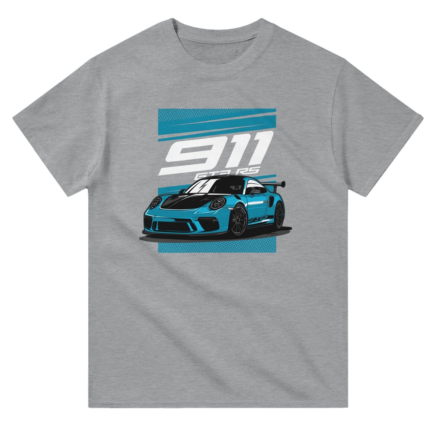 Porshe 911 GT3 T-shirt Australia Online Color Sports Grey / S