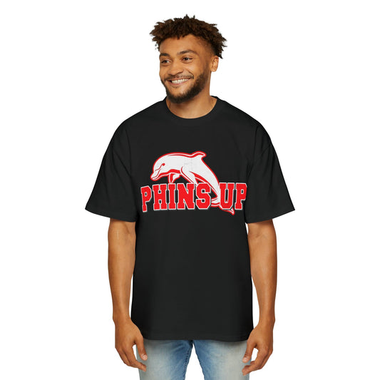 Redcliffe Dolphins Oversized Tee - Graphic Tees Australia Online - Graphic T-Shirts - Black / S