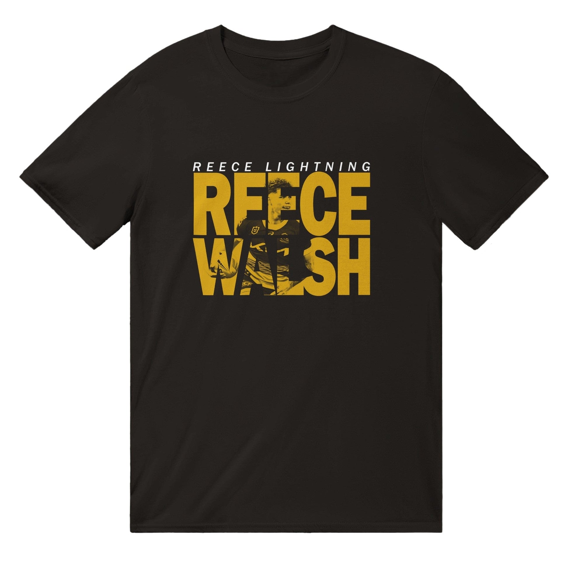 Reece Walsh Lightning T-Shirt Graphic Tee Australia Online Black / S