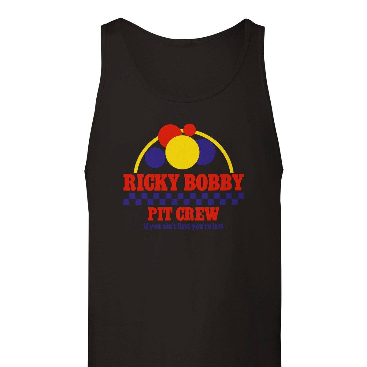 Ricky Bobby Pit Crew Tank Top Australia Online Color Black / S