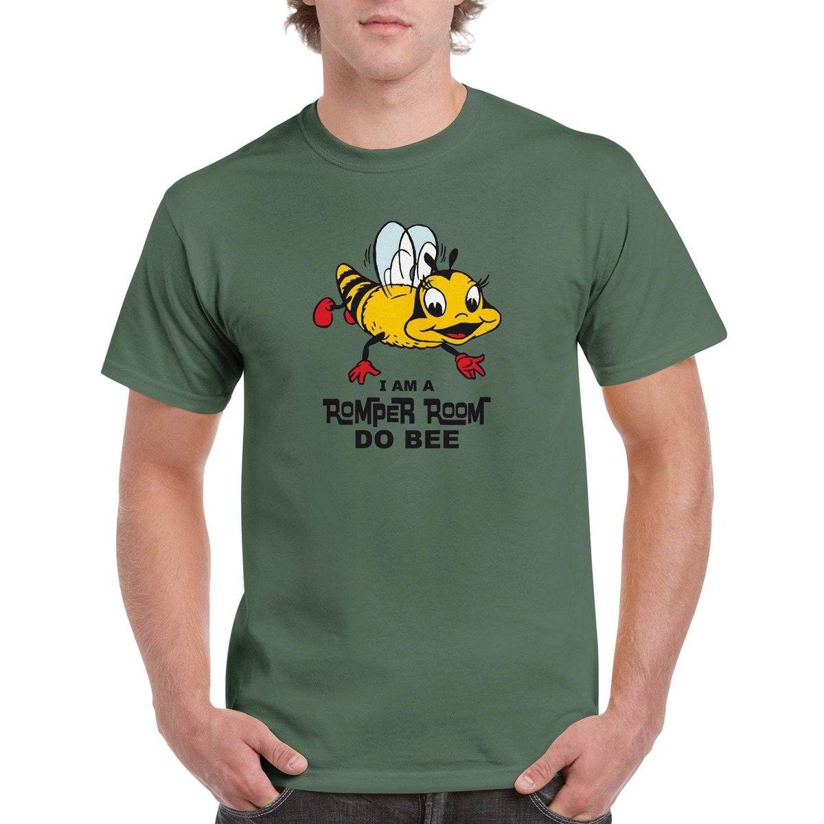 Romper Room Do Bee T-Shirt - 70's - 80's Do Bee Tshirt - Unisex Crewneck T-shirt Australia Online Color Military Green / S