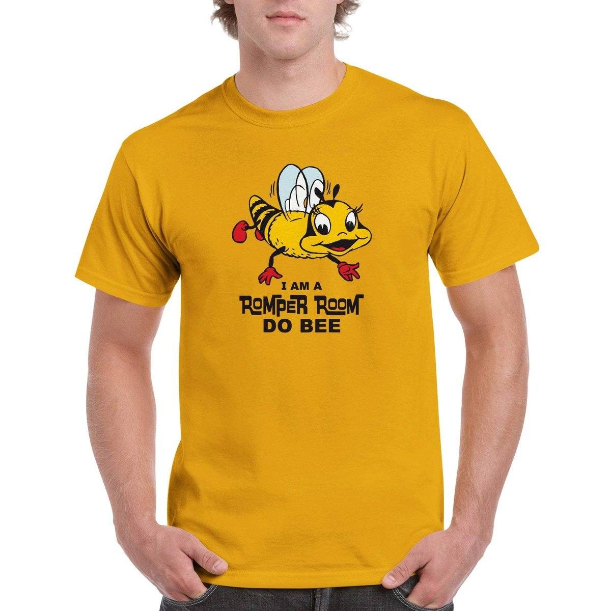 Romper Room Do Bee T-Shirt - 70's - 80's Do Bee Tshirt - Unisex Crewneck T-shirt Australia Online Color Gold / S
