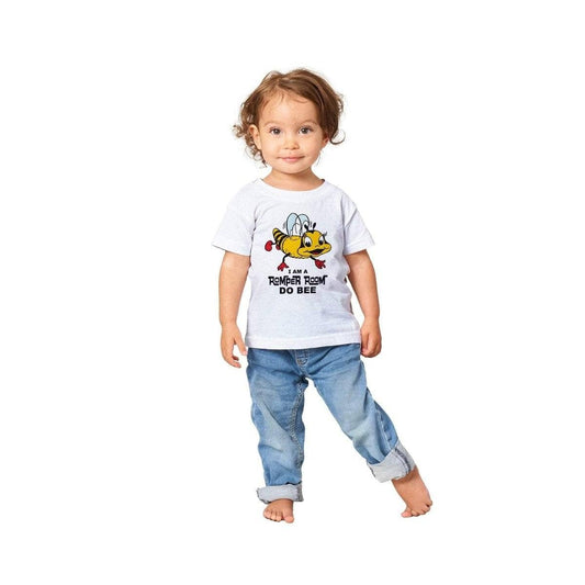 Romper Room Mr Do Bee T-Shirt - Baby Do Bee T-Shirts- Classic Baby Crewneck T-shirt Australia Online Color White / 6m