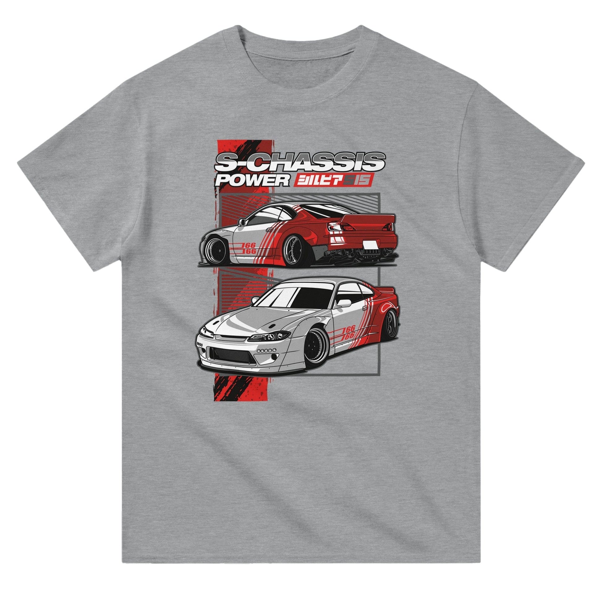 S-Chassis Power Silvia S15 T-shirt Australia Online Color Sports Grey / S