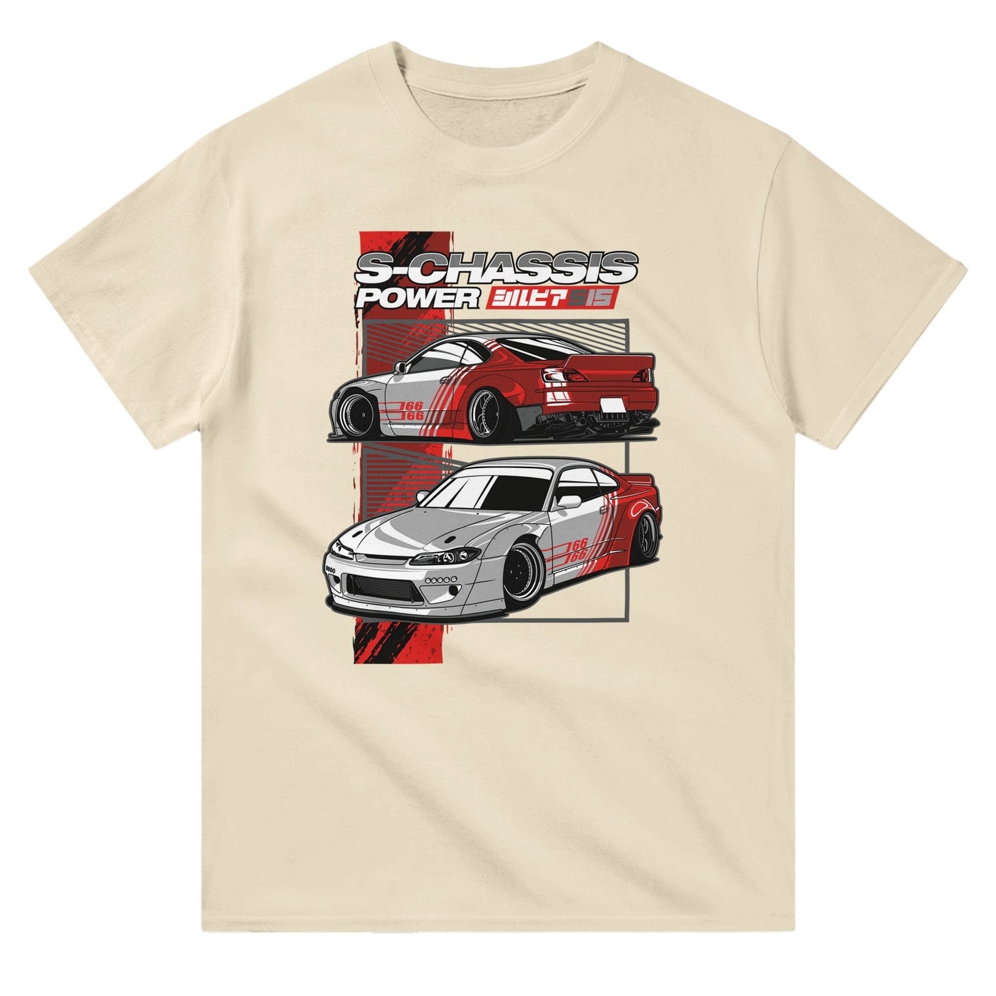 S-Chassis Power Silvia S15 T-shirt Australia Online Color Natural / S