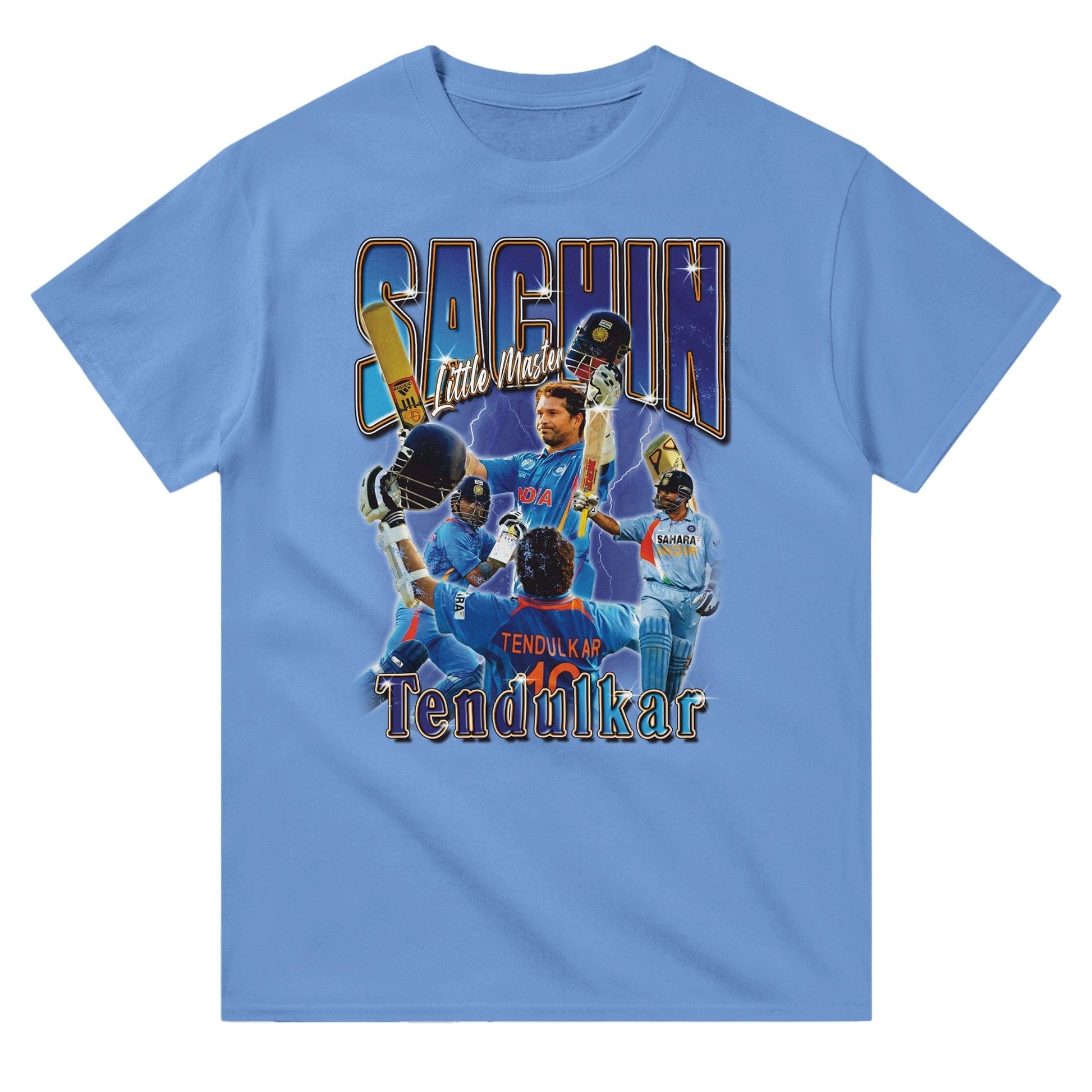 Sachin Tendulkar T-shirt Australia Online Color Carolina Blue / S