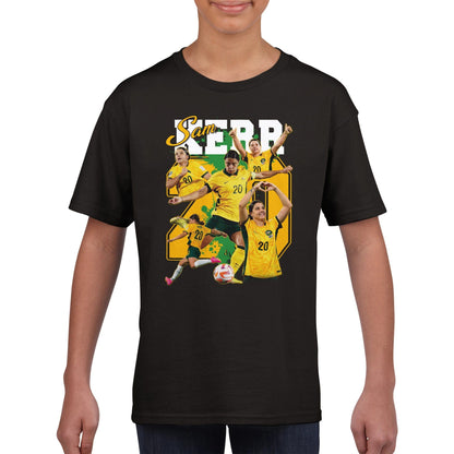Sam Kerr Matildas Kids T-Shirt Graphic Tee Australia Online