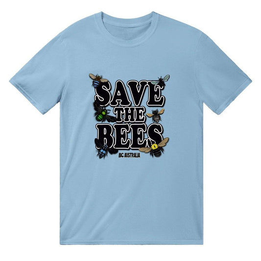 Save The Bees Australia T-SHIRT Australia Online Color Light Blue / Mens / S