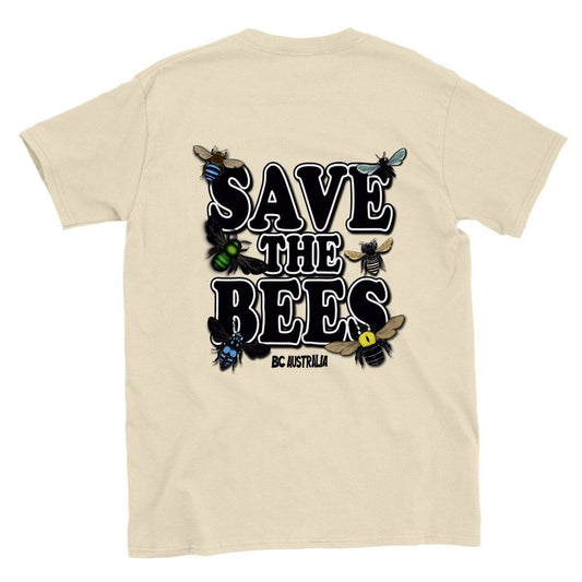 Save The Bees T-SHIRT Australia Online Color Natural / Mens / S