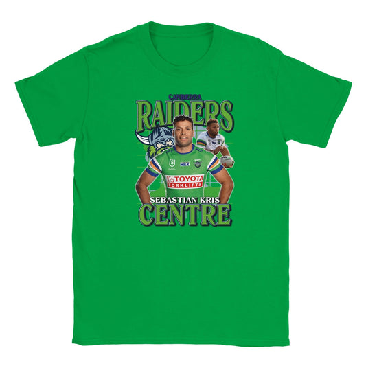 Sebastian Kris Canberra Raiders Kids T-shirt Australia Online Color Irish Green / S