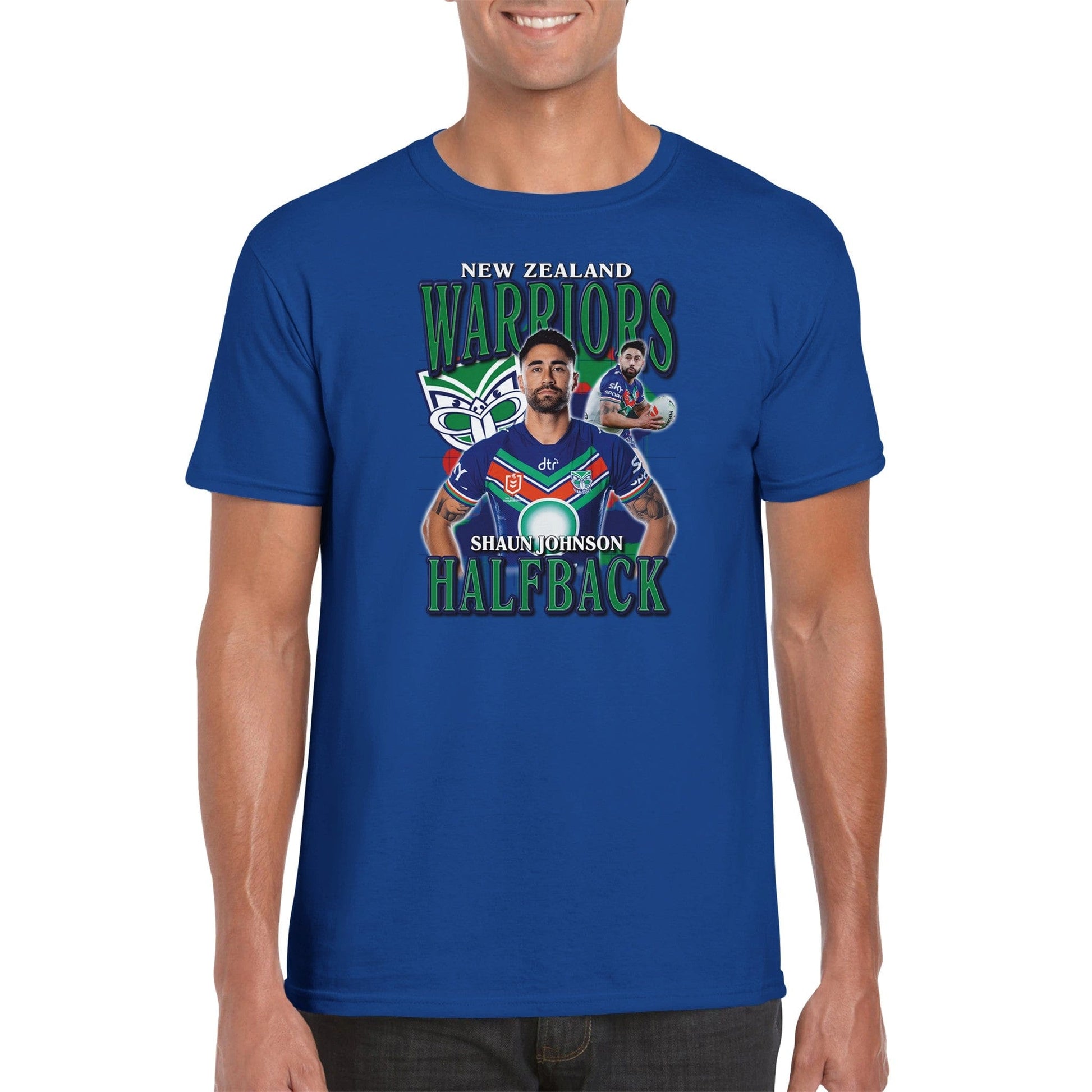 Shaun Johnson NZ Warriors T-shirt Australia Online Color