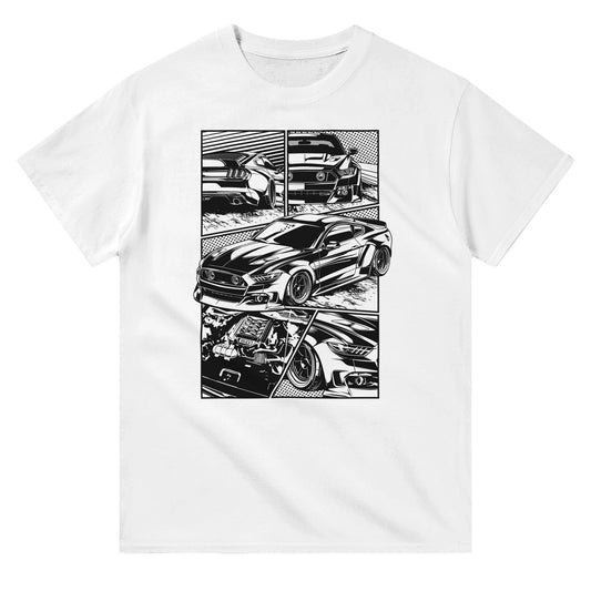 Shelby Mustang Gt500 T-shirt Australia Online Color White / S