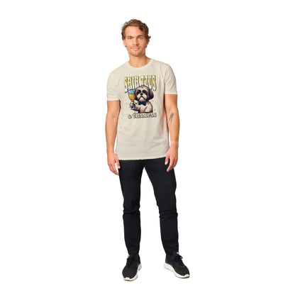 Shih Tzus And Champas T-Shirt Graphic Tee BC Australia