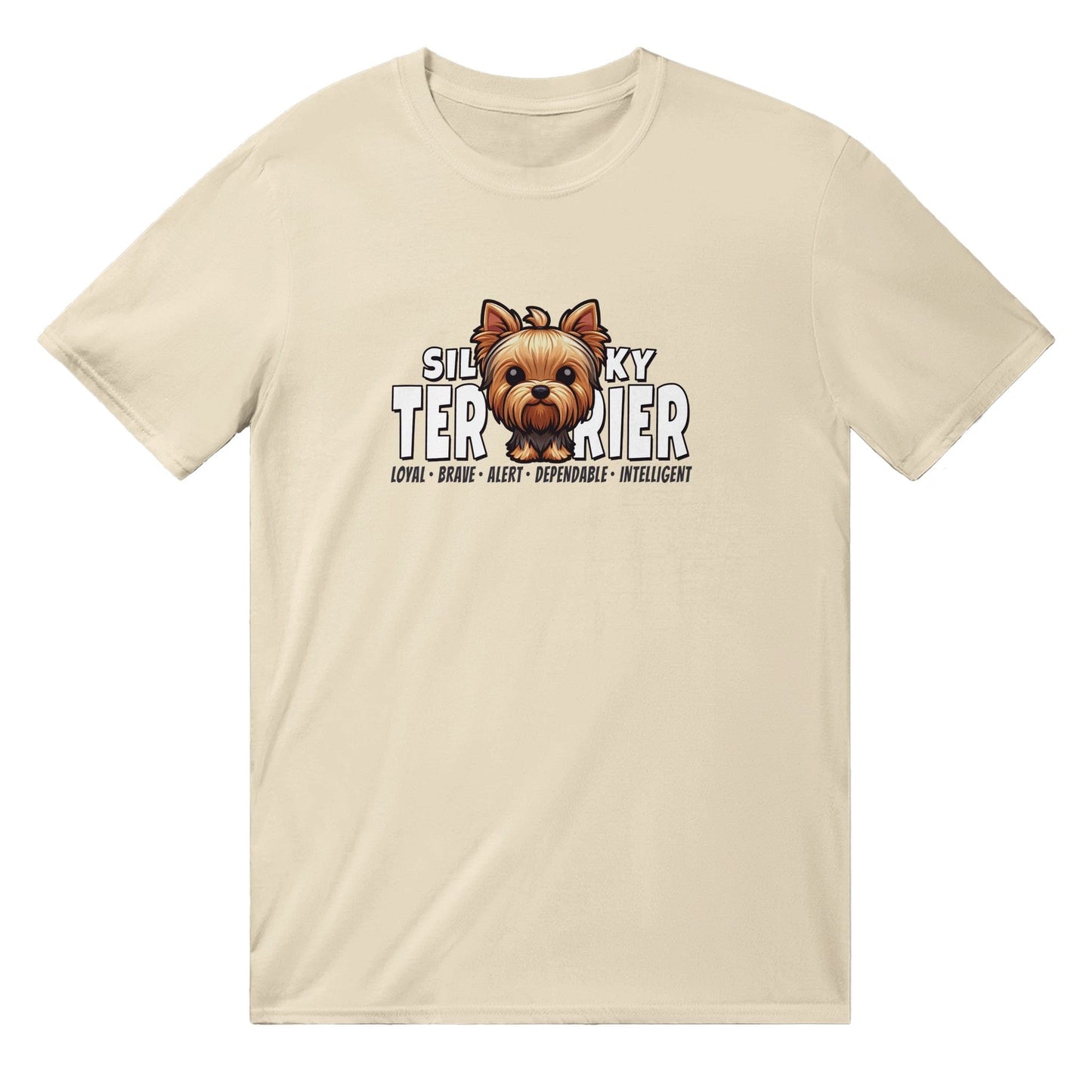 Silky Terrier T-Shirt Australia Online Color Natural / S