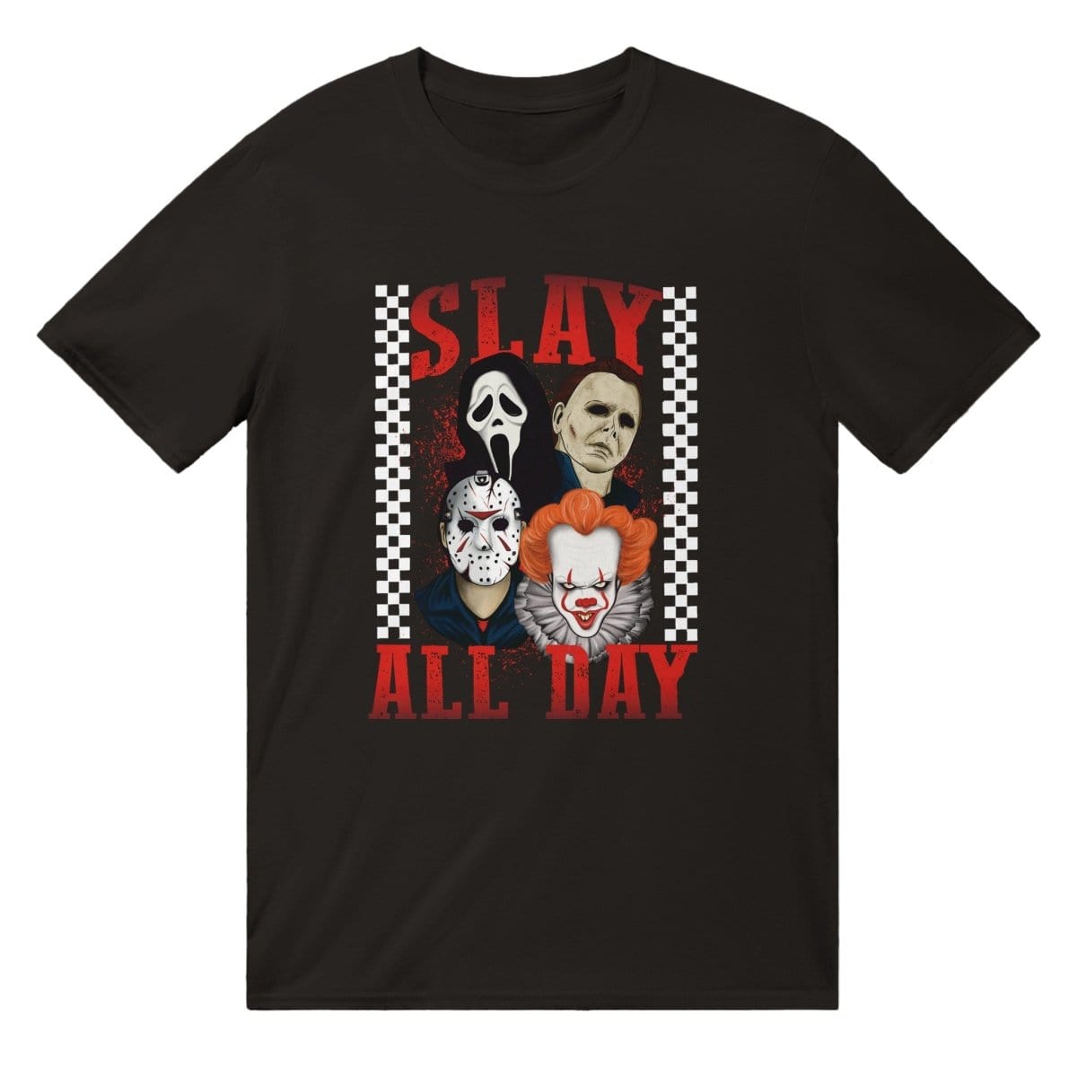 Slay All Day Horror T-SHIRT Australia Online Color Black / S