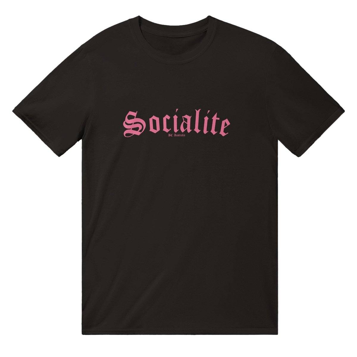 Socialite T-Shirt Australia Online Color Black / S