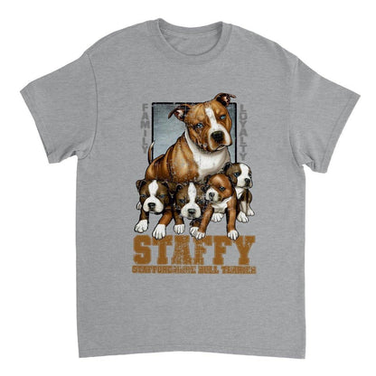 Staffordshire Bull Terrier T-SHIRT Australia Online Color Sports Grey / S