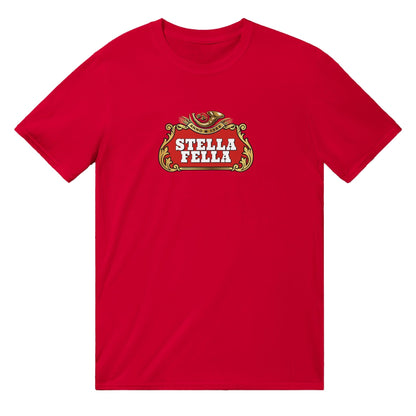 Stella Fella T-Shirt Australia Online Color Red / S