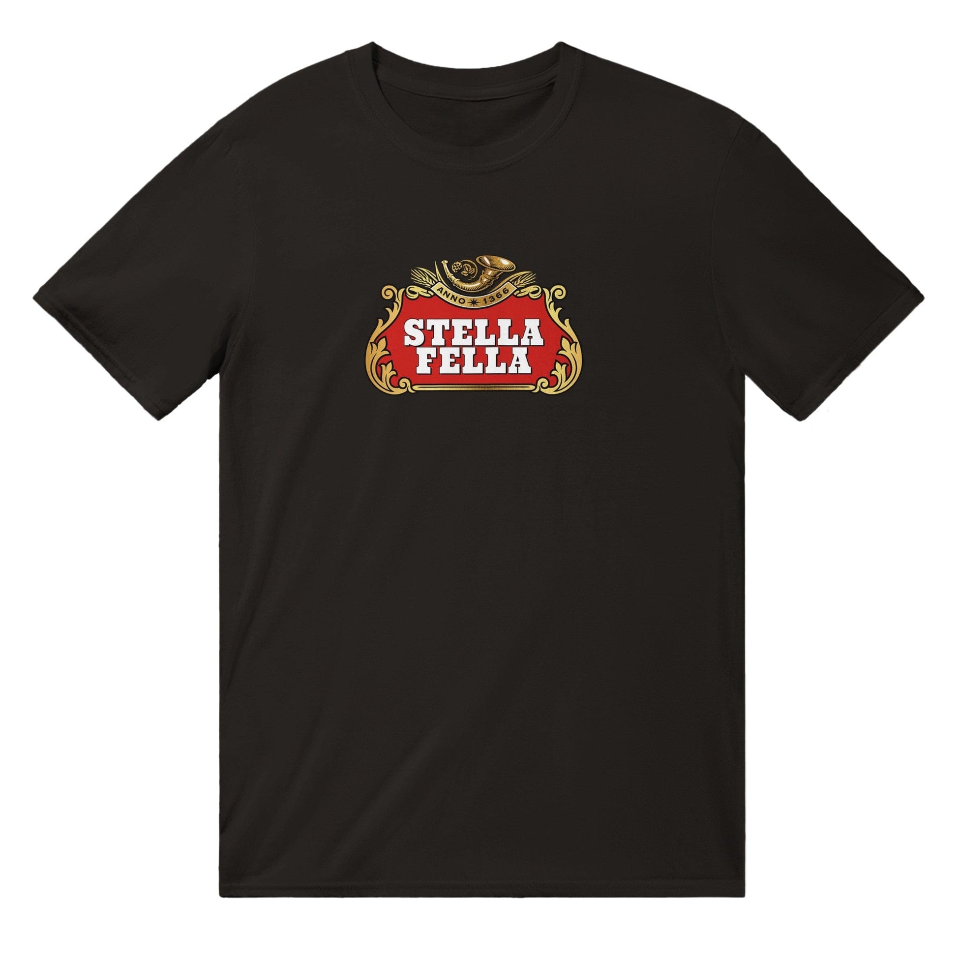 Stella Fella T-Shirt Australia Online Color Black / S