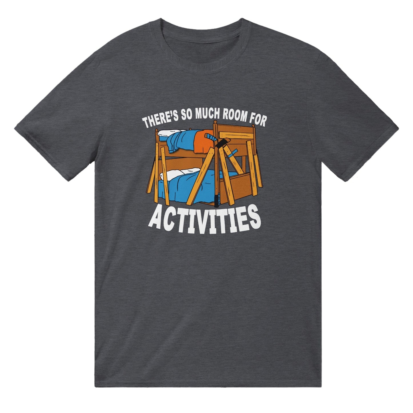 Step Brothers - Room For Activities T-SHIRT Australia Online Color Dark Heather / S