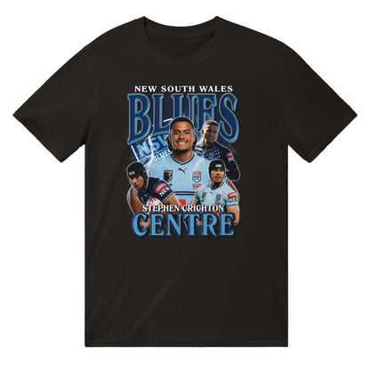 Stephen Crichton NSW Blues T-shirt Australia Online Color Black / S