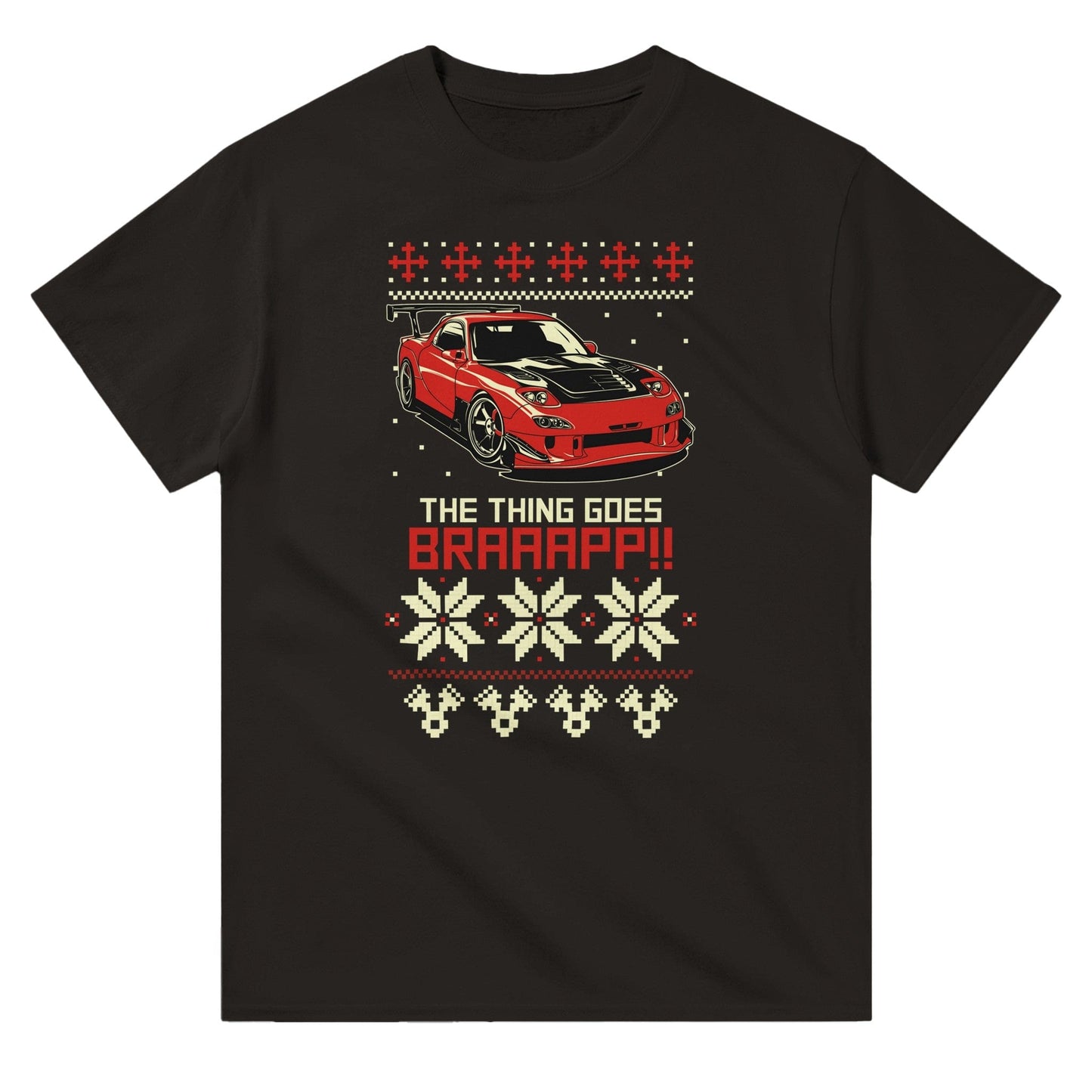 The Thing Goes Braaapp RX-7 Ugly T-shirt Australia Online Color Black / S