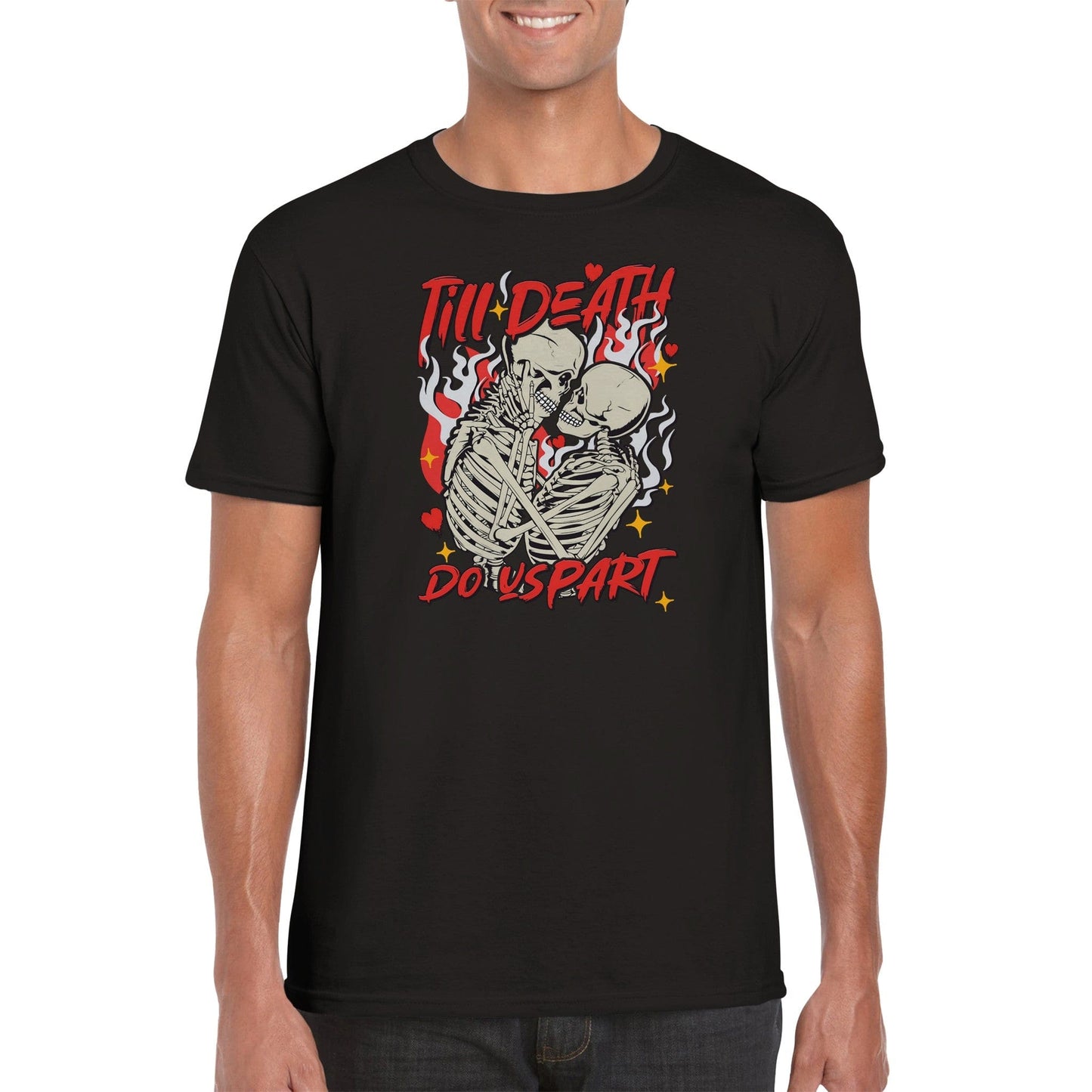 Till Death Do Us Part T-Shirt Graphic Tee Australia Online