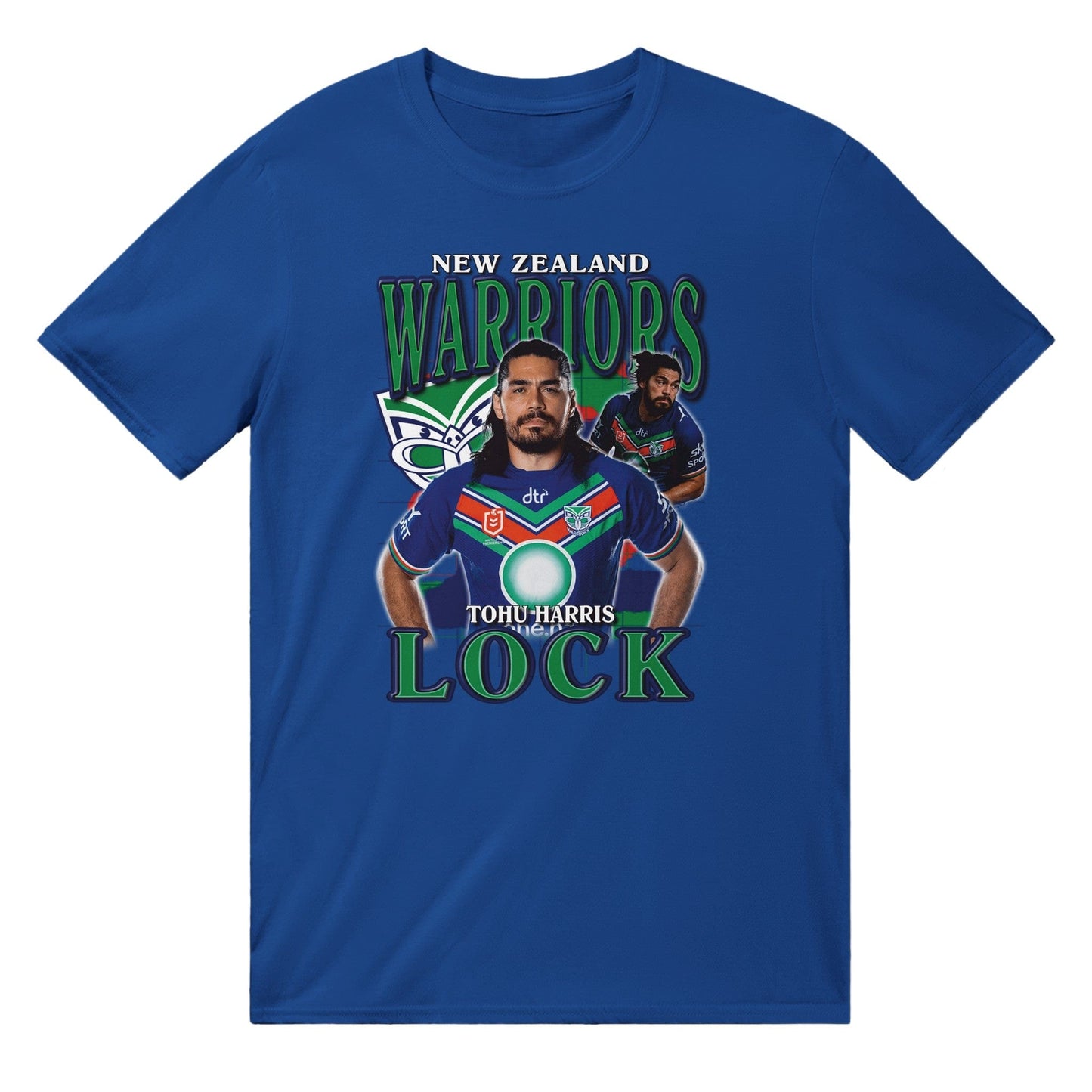 Tohu Harris NZ Warriors T-shirt Australia Online Color Royal / S