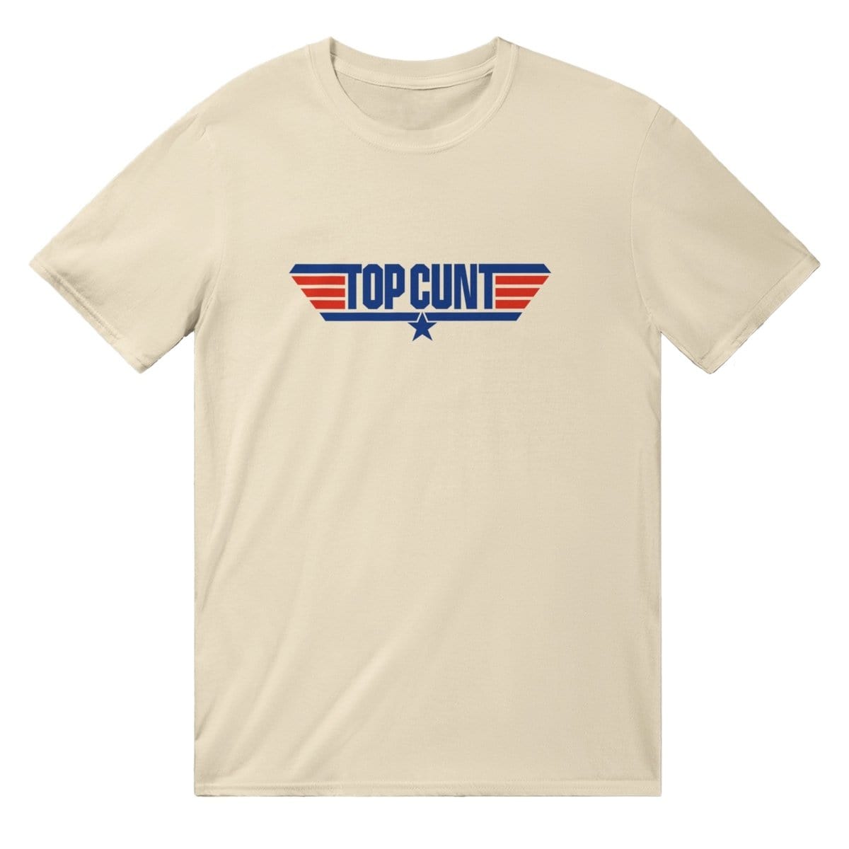 Top Cunt T-Shirt Australia Online Color Natural / Mens / S