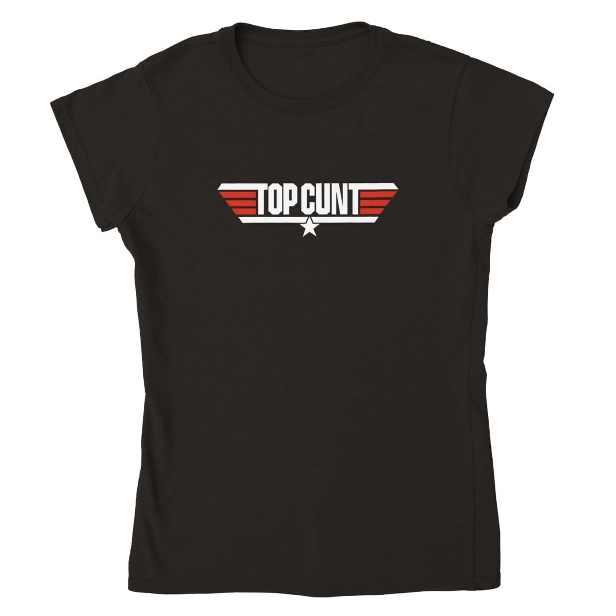 Top Cunt T-Shirt Australia Online Color Black / Womens / S