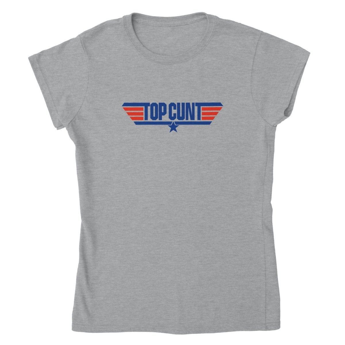 Top Cunt T-Shirt Australia Online Color Sports Grey / Womens / S