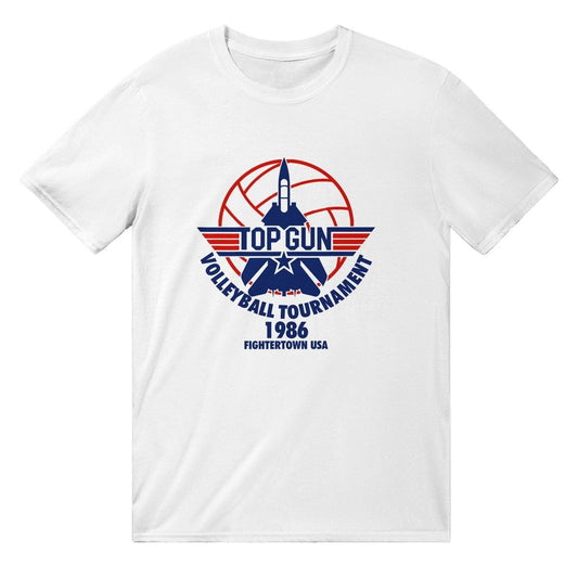 Top Gun Volleyball T-shirt Australia Online Color White / Mens / S