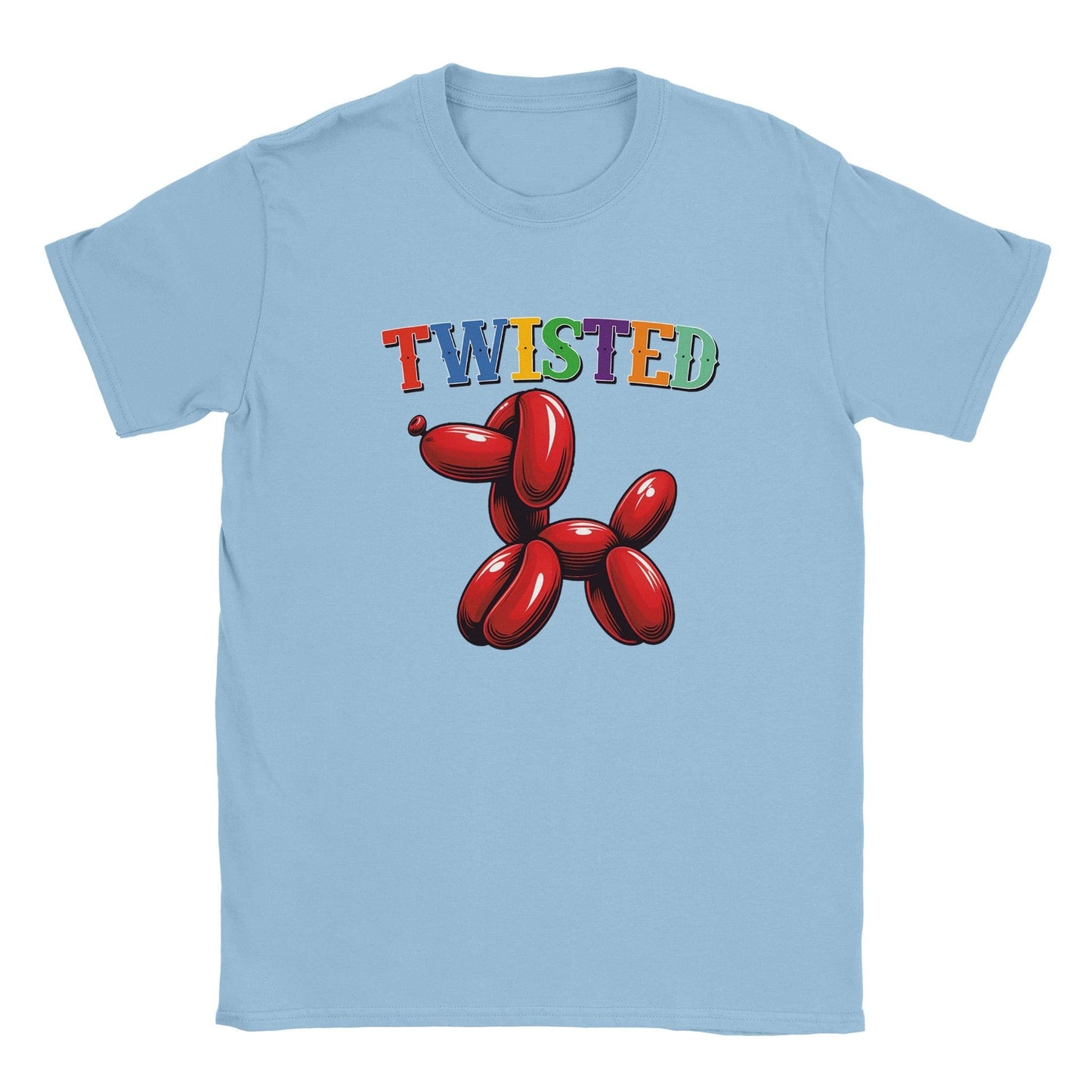 Twisted T-shirt Australia Online Color Light Blue / S
