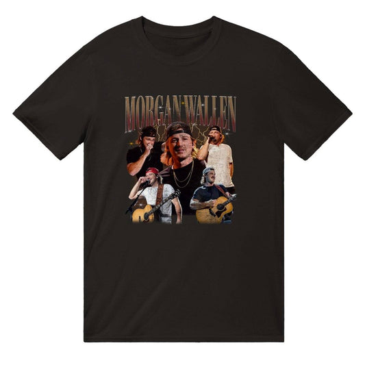 Vintage Morgan Wallen T-Shirt Australia Online Color Black / S