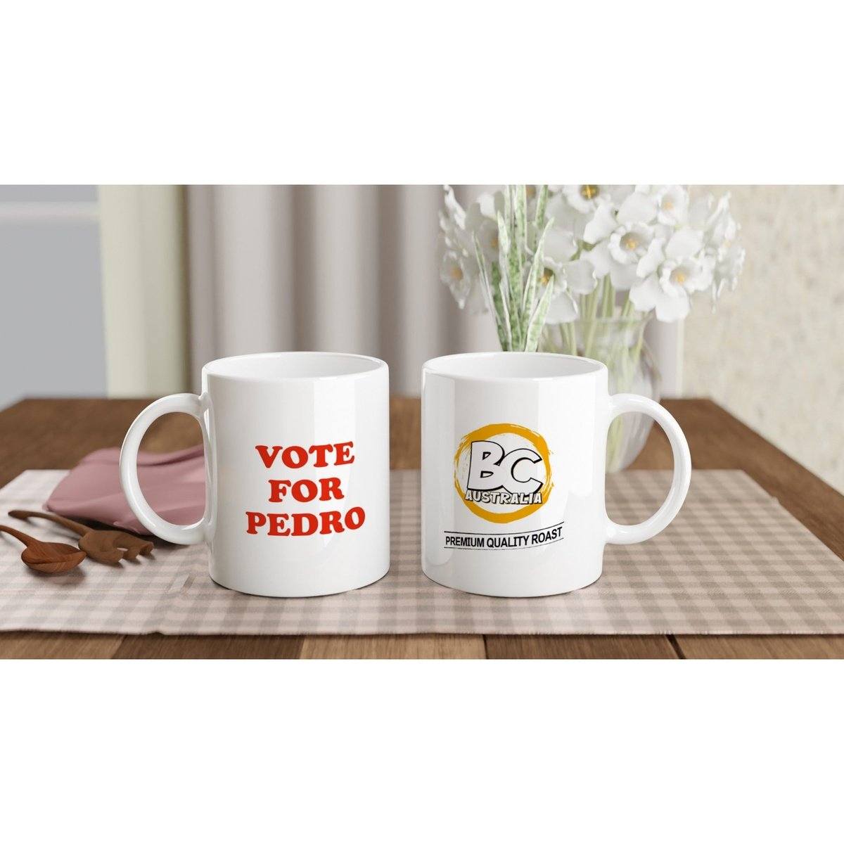Vote For Pedro Mug Australia Online Color