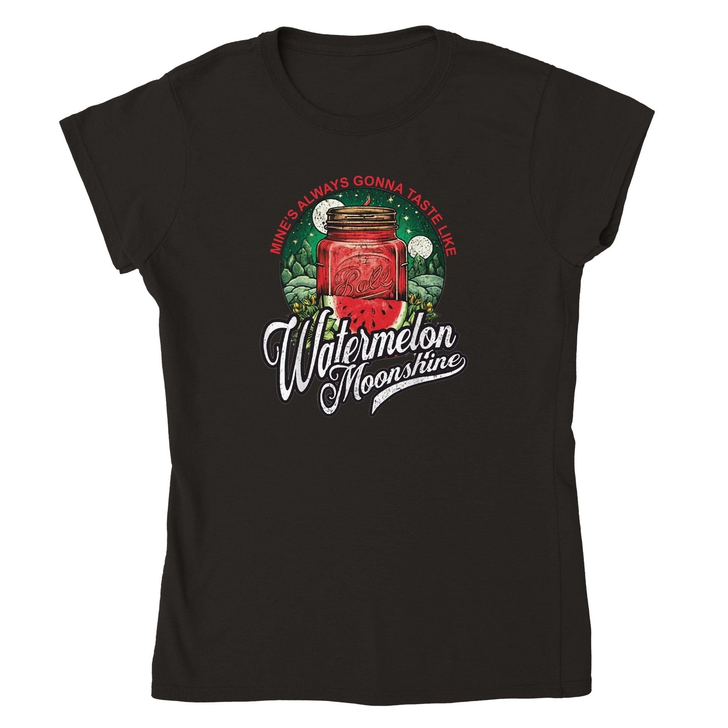 Watermelon Moonshine Lainey Wilson T-Shirt Australia Online Color Black / Womens / S