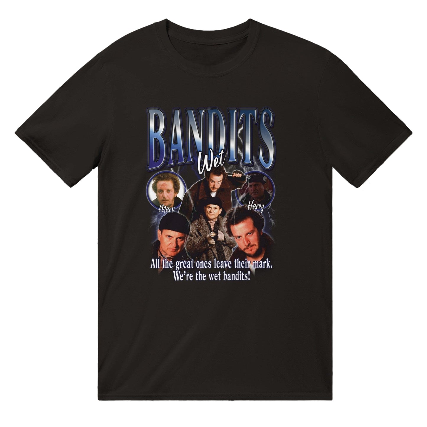 Wet Bandits Vintage T-Shirt Australia Online Color Black / S