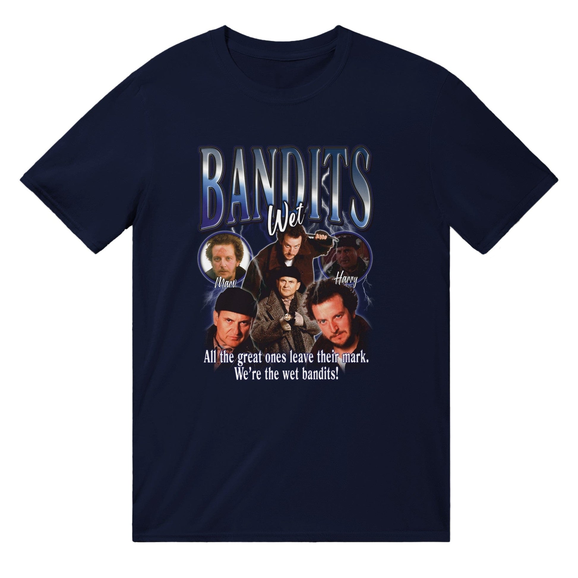 Wet Bandits Vintage T-Shirt Australia Online Color Navy / S