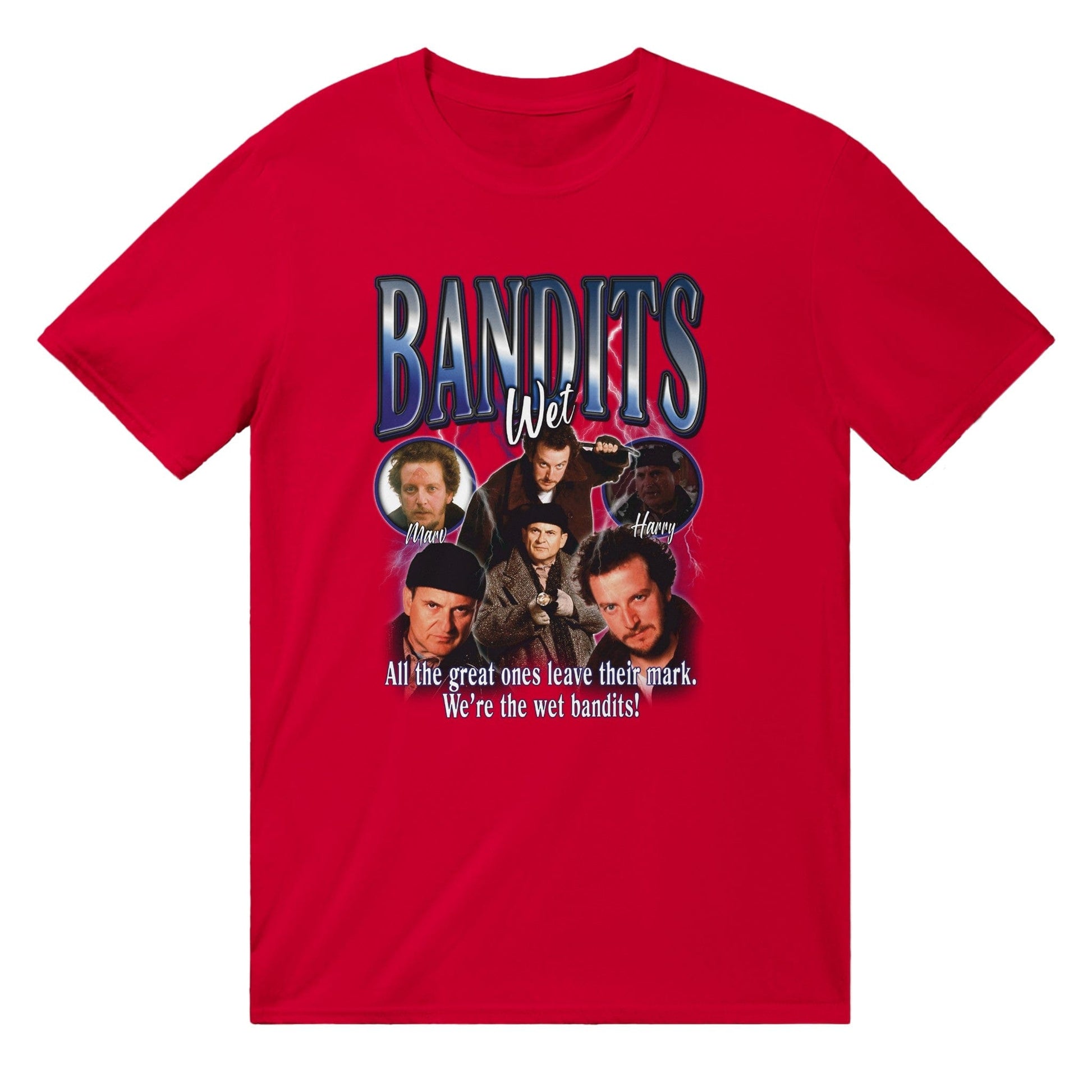 Wet Bandits Vintage T-Shirt Australia Online Color Red / S