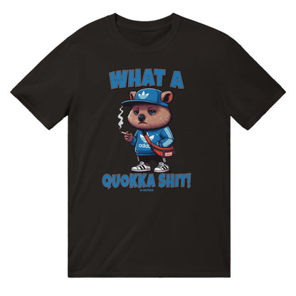 What A Quokka Shit T-shirt Australia Online Color Black / S